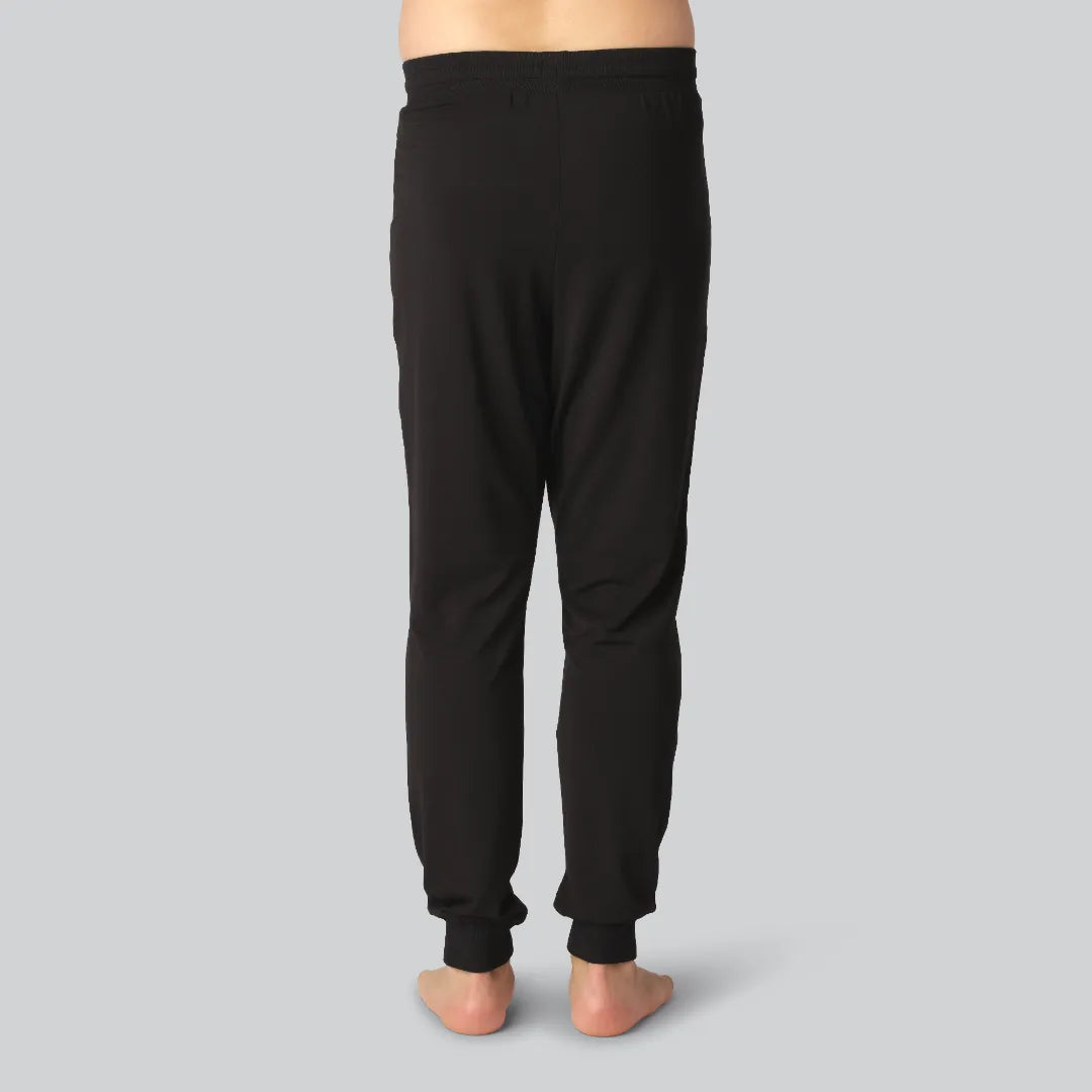 Joggingbukser i sort til mænd