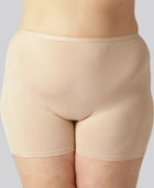 Bambus hotpants i beige