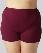 Bambus hotpants i bordeaux