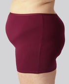 Bambus hotpants i bordeaux