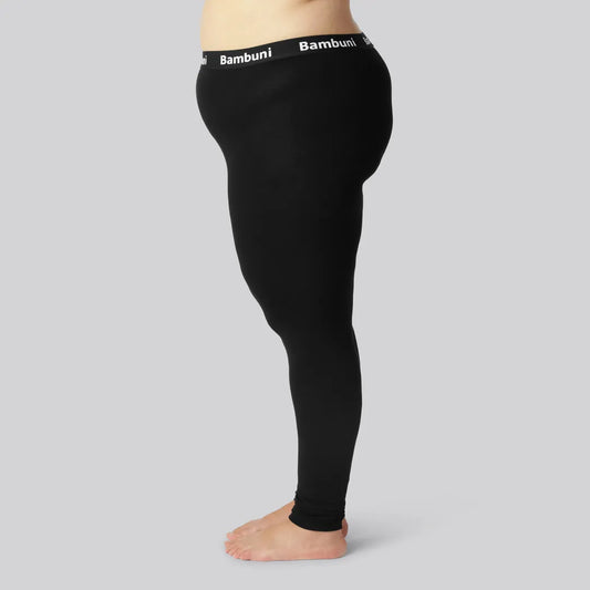 Bambus leggings i sort fra Bambuni