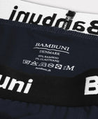 Bambus long johns i navy til mænd