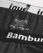 Bambus long johns i koksgrå til mænd