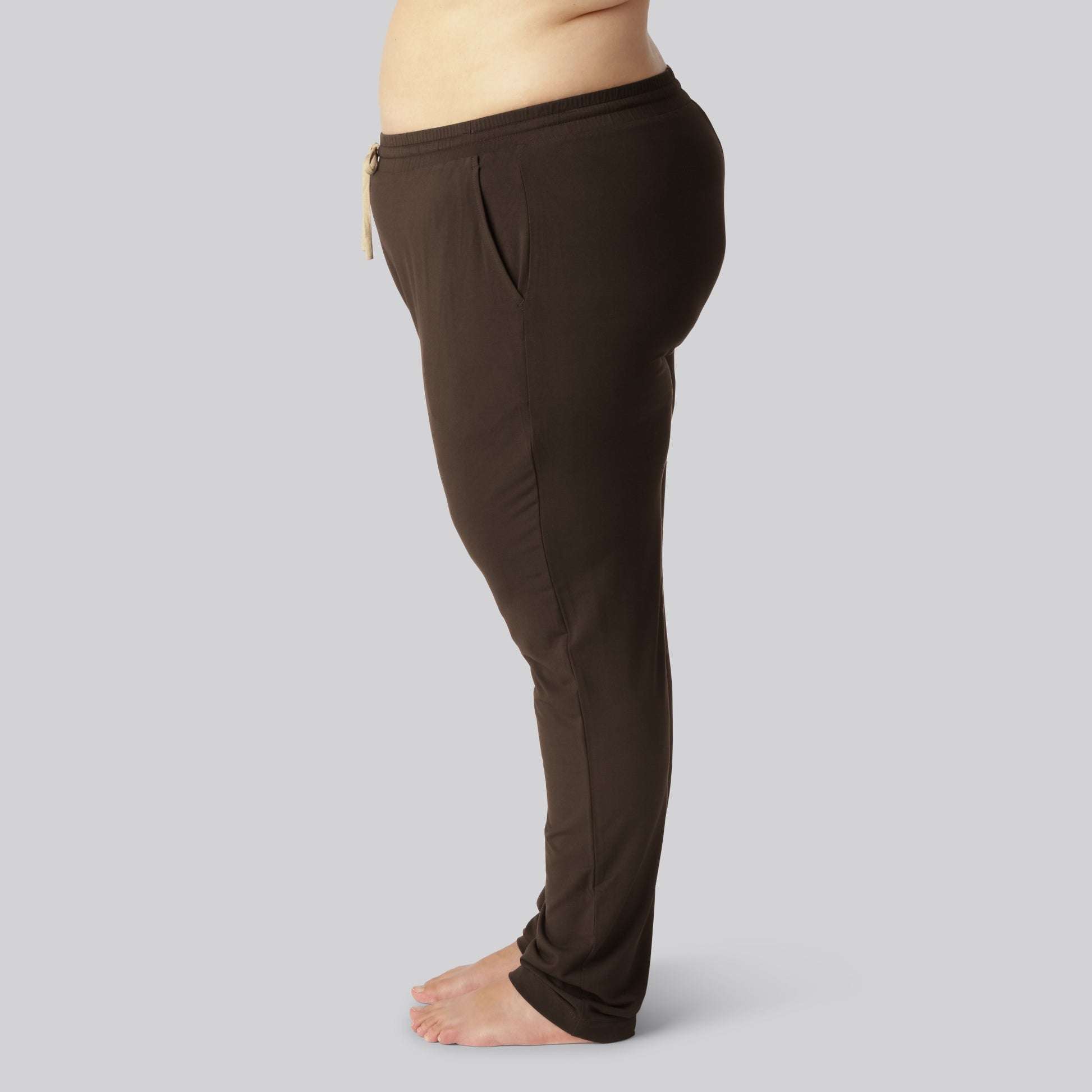 Bambuni bambus joggingbukser i brun