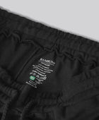 Bambus shorts i sort til mænd